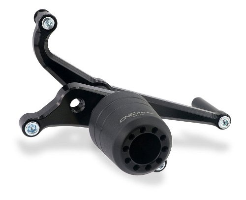 CNC Racing Frame crash protections, black - Ducati Panigale