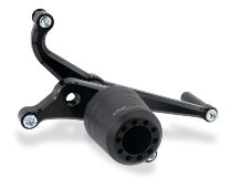 CNC Racing Frame crash protections, black - Ducati Panigale
