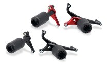 CNC Racing Frame crash protections, black - Ducati Panigale