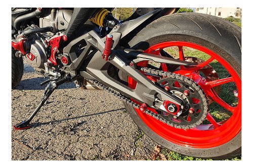 CNC Racing Chain adjuster, gold - Ducati Monster 937