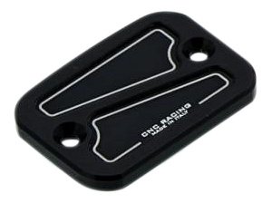 CNC Racing tapa de reservorio de líquido de frenos, negro