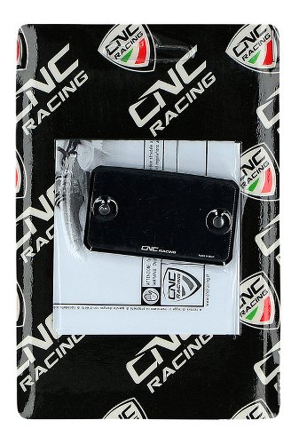 CNC Racing Ducati Front brake-clutch cap ´STREAKS´ black