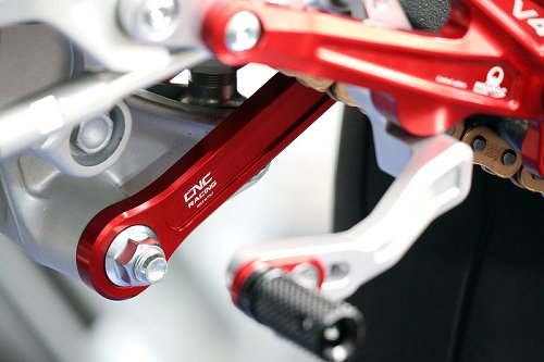 CNC Racing Spurstange, Stoßdämpfer hinten, schwarz - Ducati