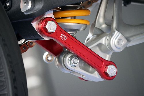 CNC Racing Tie Rod Rear shock Absorber, red - Ducati