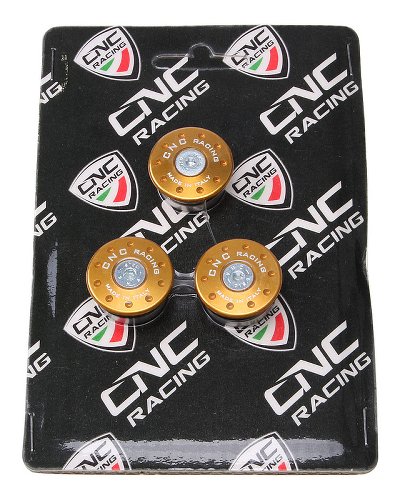 CNC Racing Ducati Rahmenschütz-Set Ducati ST2-ST3-ST4 Gold