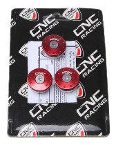 CNC Racing Ducati Rahmenschütz-Set Ducati ST2-ST3-ST4 Rot