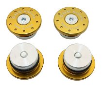 CNC Racing Frame cap set, gold, Ducati Scrambler 800 /