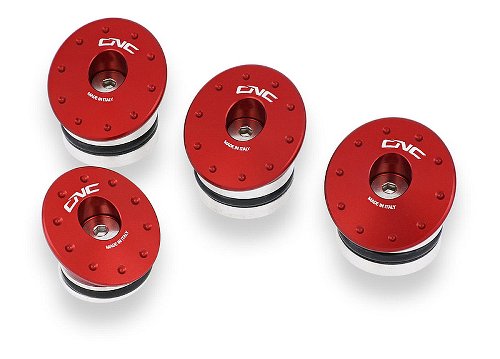 CNC Racing Frame cap sets 4 pcs Ducati Monster 821 / 1200 -