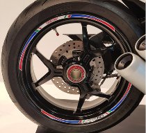 CNC Racing Kit adesivi ruota da 17 pollici, 4 pz., per una