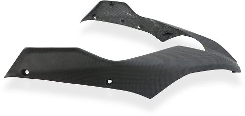 CNC Racing Air conveyor upper cover, matt carbon - Ducati