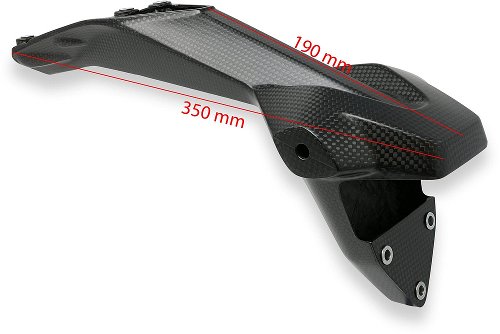 CNC Racing Porta targa, Carbonio opaco - Ducati Panigale