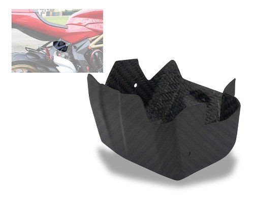 CNC Racing Cover cenrtralina ABS, Carbonio opaco - MV Agusta