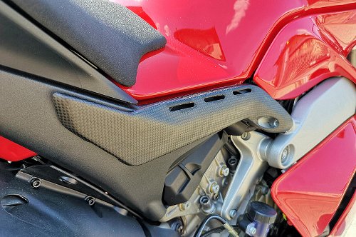 CNC Racing Rear subframe covers, matt Carbon - Ducati