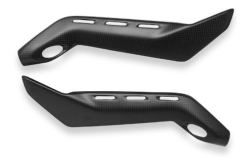 CNC Racing Rear subframe covers, matt Carbon - Ducati