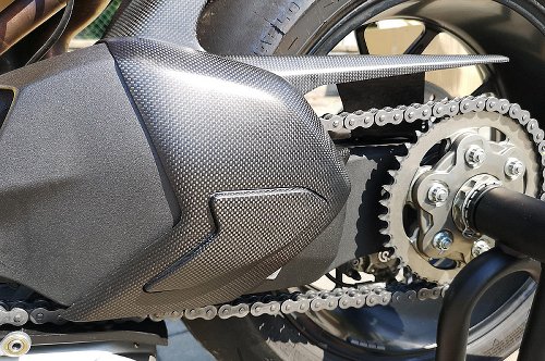 CNC Racing Swingarm cover, carbon matt - Ducati Panigale V4