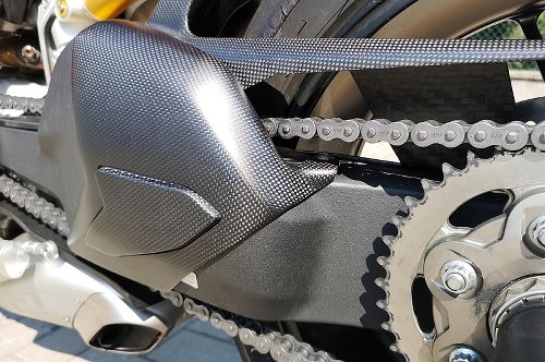 CNC Racing Swingarm cover, carbon matt - Ducati Panigale V4