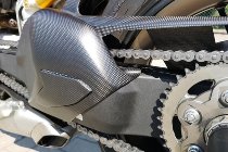 CNC Racing Swingarm cover, carbon matt - Ducati Panigale V4