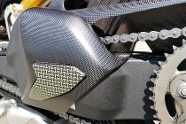 CNC Racing Cover forcellone, Carbonio/Kevlar opaco - Ducati