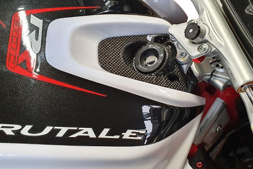 CNC Racing Cover commutatore a chiave, carbonio lucido - MV