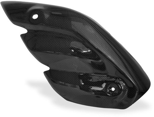 CNC Racing Paracalore silenziatore, carbonio lucido - MV