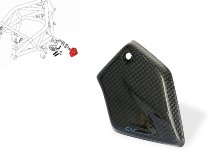 CNC Racing Cover teleruttore avviamento, carbonio lucido -