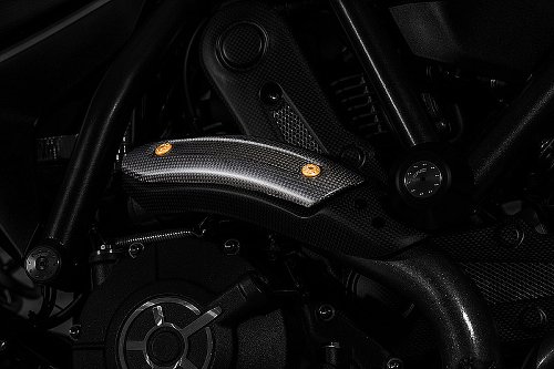 CNC Racing Hitzeschutz Auspuff Carbon matt Ducati Scrambler