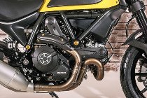 CNC Racing Copricinghie, carbonio opaco - Ducati Scrambler