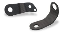 CNC Racing Front brake and clutch oil tank brackets, Carbon