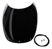 MRA windshield spoiler windshield S, black - Kawasaki GPZ