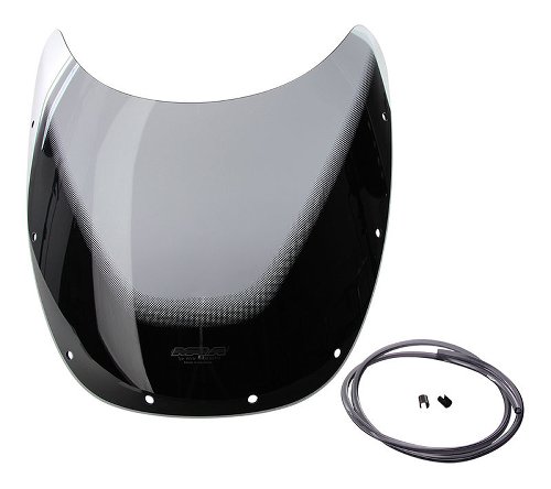 MRA windshield spoiler windshield S, smoke gray -