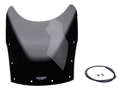 MRA spoiler parabrisas S, negro - Kawasaki GPZ 1000 RX 86-