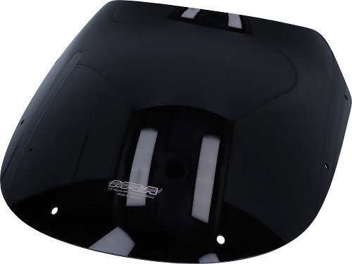 MRA Fairing screen with spoiler, black - Laverda 650 Sport,