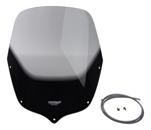 MRA windshield original shape O, smoke gray - Yamaha XJR