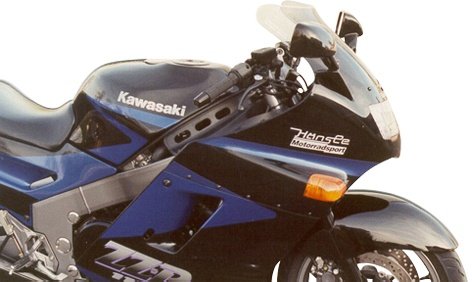 MRA pare-brise spoiler S, gris fumé - Kawasaki ZZR 1100