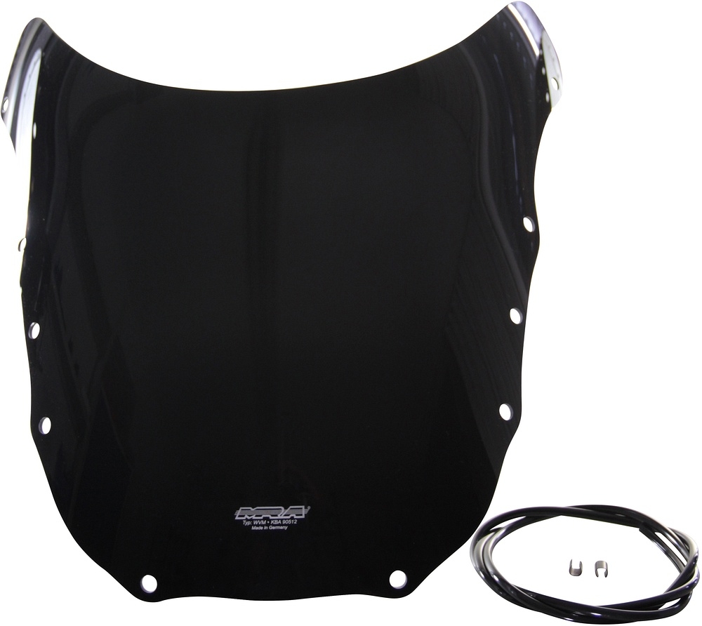 MRA windshield spoiler windshield S, black - Kawasaki ZXR Spare