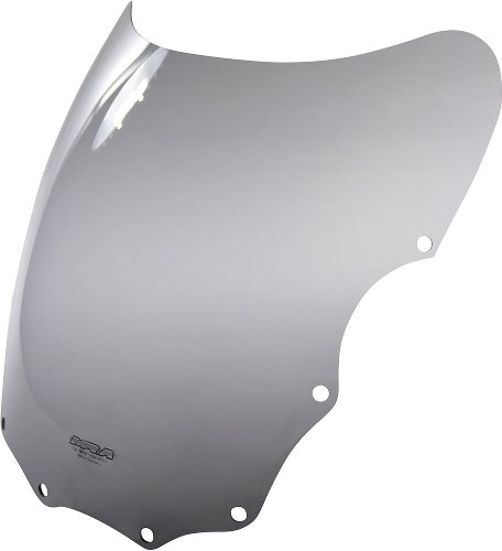 MRA windscreen, original shape windscreen "OM, smoke grey -