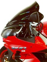 MRA windscreen spoiler windscreen S, smoke grey - Kawasaki