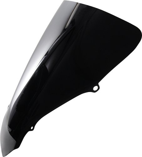 MRA windscreen, original moulded windscreen O, black -