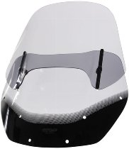 MRA fairing shield, Varioscreen, shape V, smoke grey, with