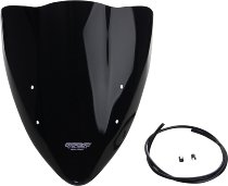 MRA windscreen, touring windscreen T, black - Kawasaki 500