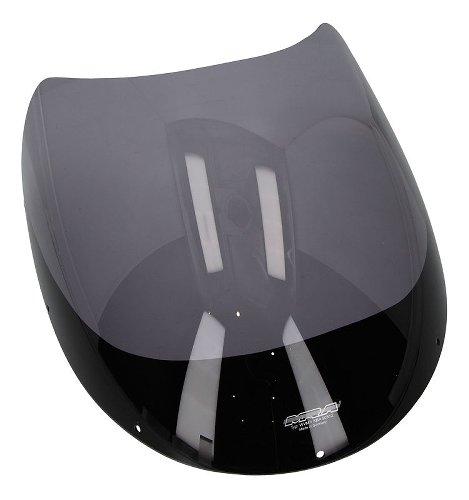 MRA Fairing screen, original shape, smoke grey, with