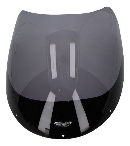 MRA Fairing screen, original shape, smoke grey, with