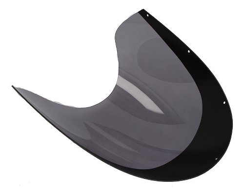 MRA Fairing screen, original shape, smoke grey, with