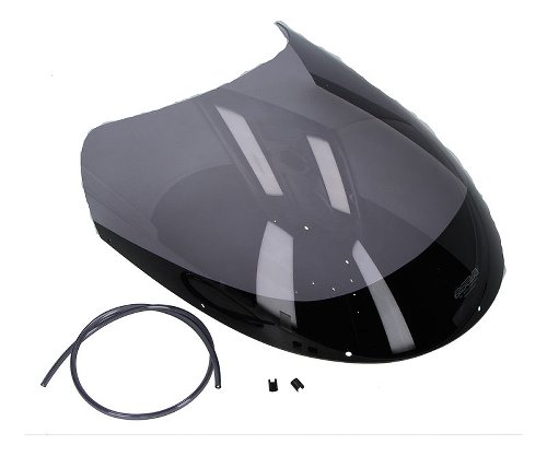 MRA Fairing screen, original shape, smoke grey, with