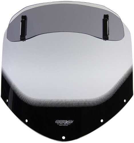 MRA fairing shield, Varioscreen, shape VT, smoke grey, with