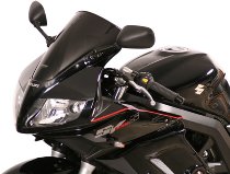 MRA fairing shield, original shape, black, with homologation