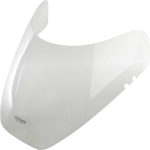 MRA fairing shield, original shape, clear, with homologation