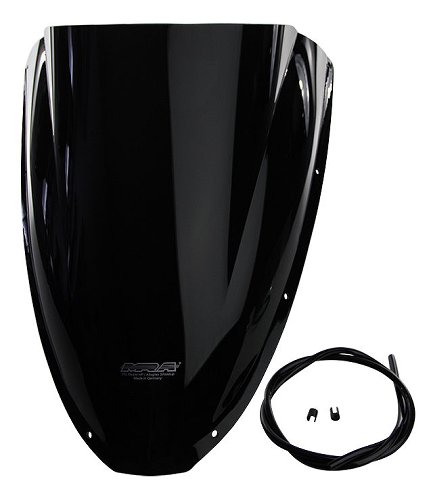 MRA Fairing screen racing, black - Ducati 749, 999 R, S,