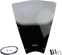 MRA fairing shield, Touring, smoke grey, with homologation -