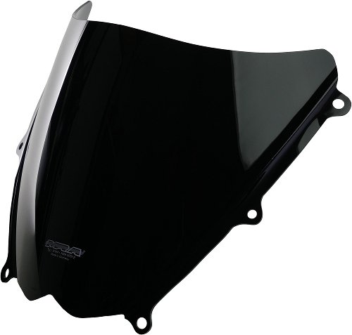 MRA fairing shield, oiginal shape, black, with homologation